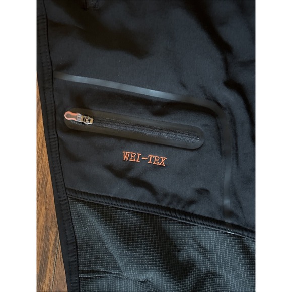 OutdoorSport Wei-Tex Men's Medium Black Fleece Lined Hiking/Snow Pants - Picture 2 of 9
